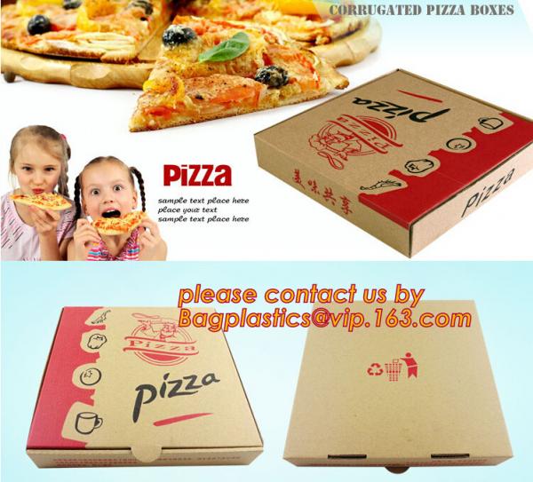 Customized PIZZA box, Jewelry box Packaging for food Packaging cartons Paper bag Gift Box,Manufacturer Custom Printed Pi