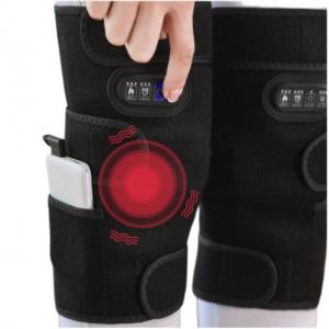 China Flexible thermal Heated Knee Pad Carbon fiber For Old Leg Pain Relief wholesale