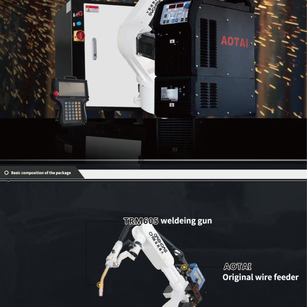 Fast Accurate Automatic Welding Robot 5kg Load With IP50 Protection Level
