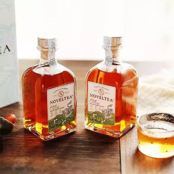 500ml 700ml 800ml Glass Bottle Custom Glass Bottle for Wine Whiskey Empty Square Bottle