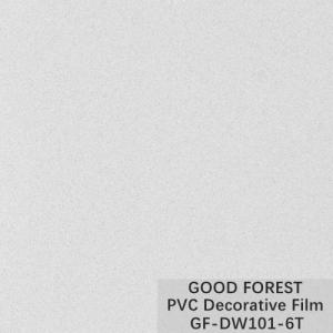 China OEM PVC Decorative Film Grain PVC Blister Film Silver Paint Type wholesale