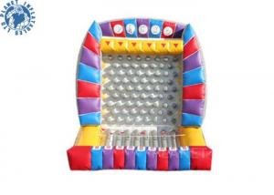 China 0.55mm Plato PVC Tarpaulin Inflatable Carvinal Game Rental / Giant Inflatable Plinko Prize Game wholesale