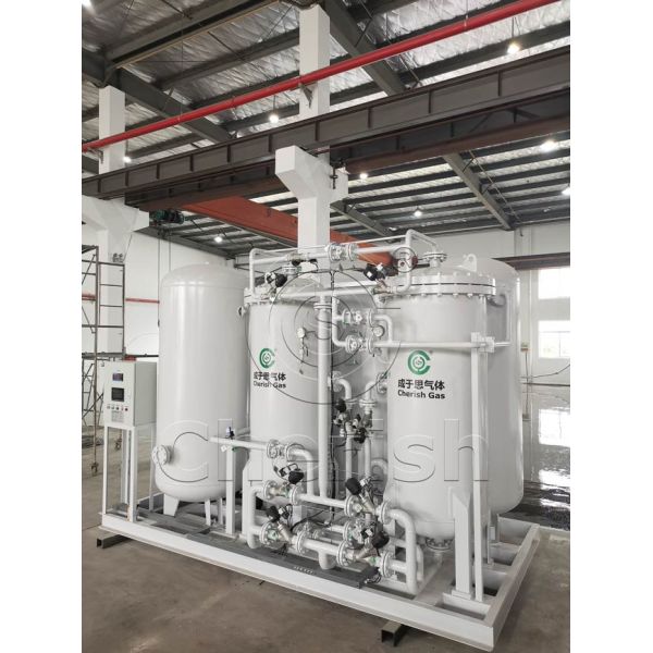 Modular 48Nm3/Hr PSA Oxygen Gas Generator For Glass Melting