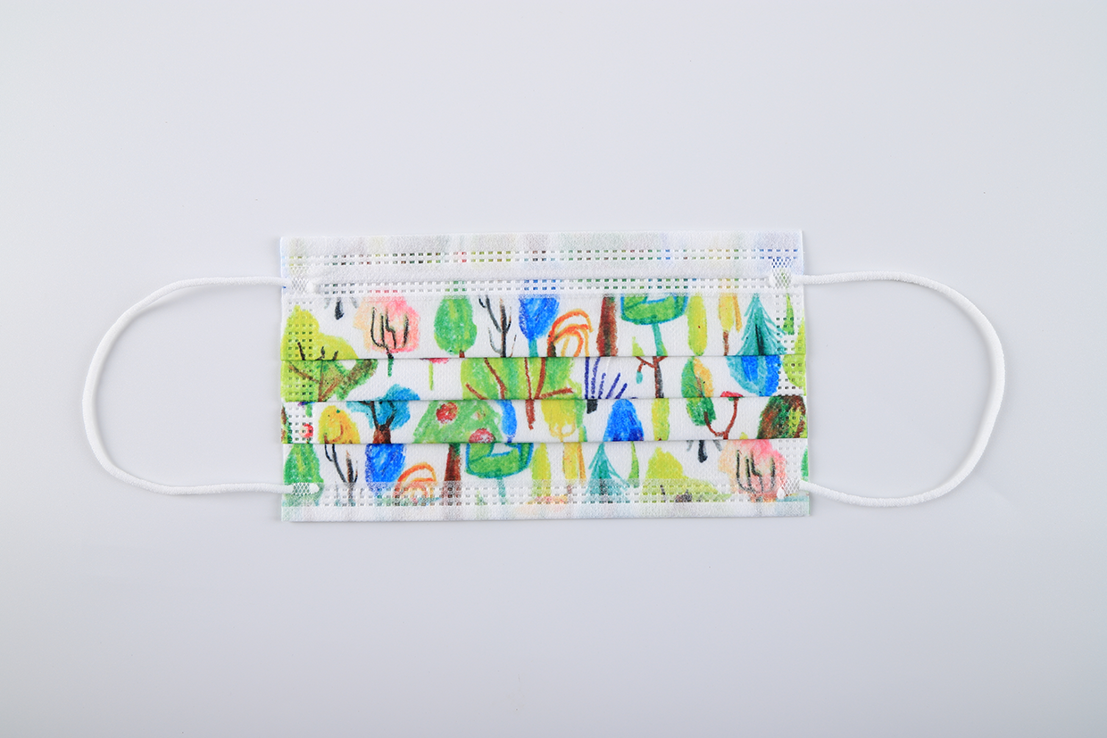 Disposable Custom Printing Daily Life Protective Nonwoven Face Mask