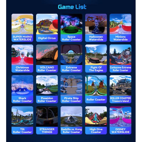 Factory Directly Sales 360 Rotating Chair 9D Virtual Reality Cinema Game Machine