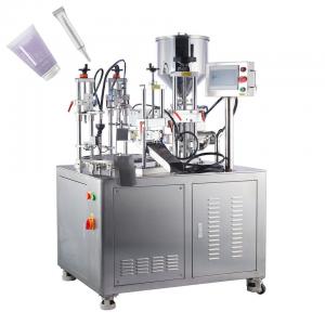 China Cosmetic Hair Conditioner Hair Dye Tube Filling Machine Body Lotion Plastic Tubes Manual Filling Sealing Machine wholesale