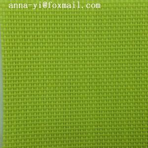 China Textilene 2X1 PVC coated polyester 60 Outdoor Solar PVC Coated Poly UV Fabric wholesale