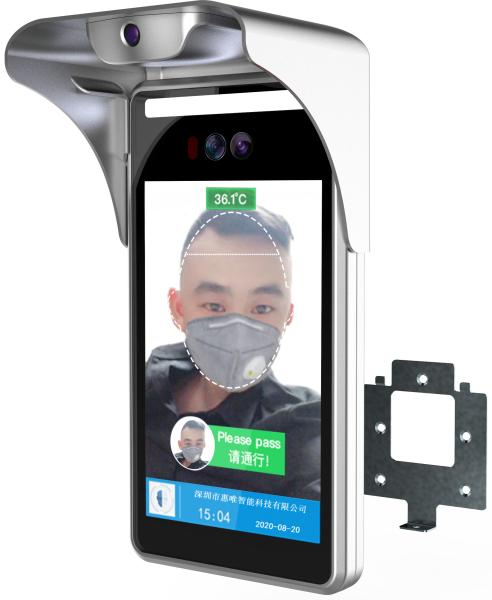 Quality 8" Binocular Camera LCD Dynamic HEIMANN Thermal Scanner face recognition system for access control with MIPS software for sale