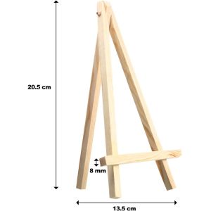 Multi Purpose Wooden Easel Display Stand A Frame Tabletop Art Display Easel Mini