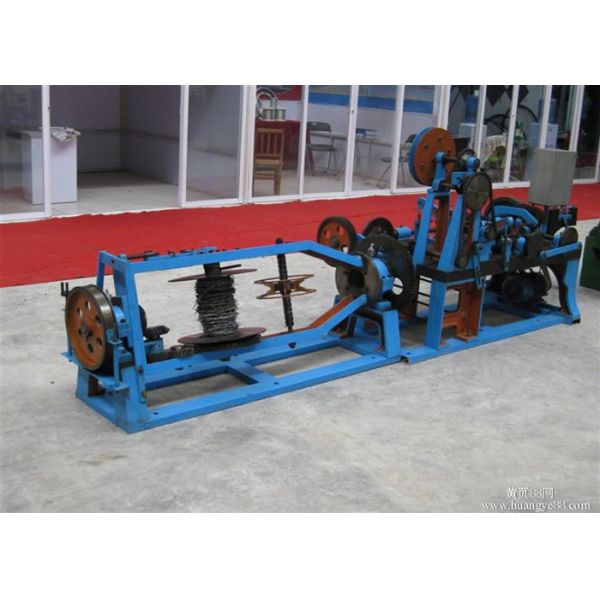 Horizontal barbed wire fencing machine / Single Twisted Machine 3 kw Motor