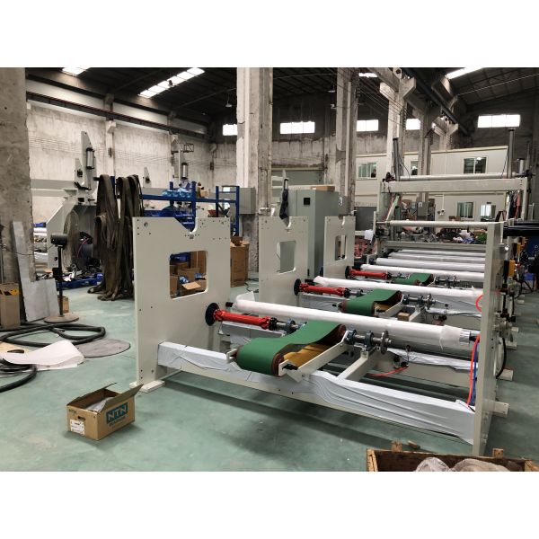 HMI 350m per min in PLC Kitchen Towel Machine for Converting Making