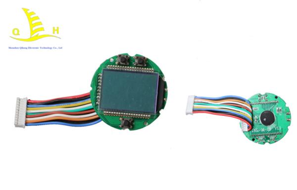 Quality White Led Backlight Transmissive 6 O'Clock STN Seven Segment Lcd Module for sale