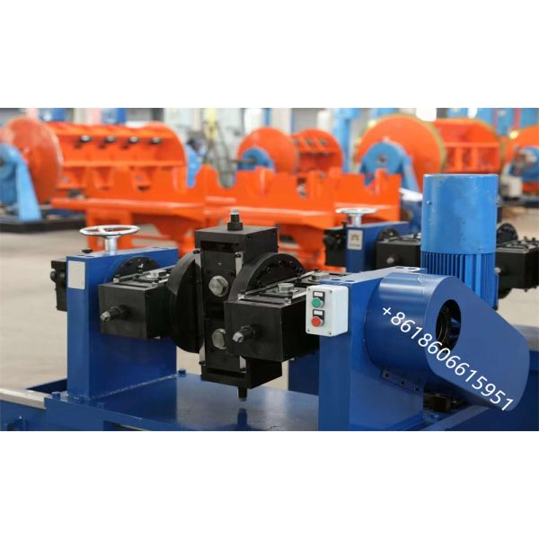 Electric Wire Cable Making Rigid Frame Strander With 500/61 Bobbins