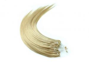 China European Micro Ring Hair Extensions / Micro Ring Loop Hair Extensions on sale