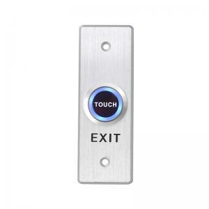 Narrow Long Size Faceplate Capacitive Touch Button Egress Switch In Access Control Cables Incuded