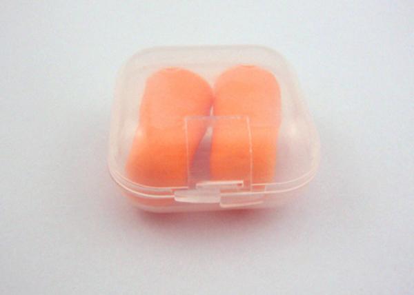 Soft PU Foam Disposable Ear Plugs Slow Rebounded Noise Cancelling Ear Plugs with Box