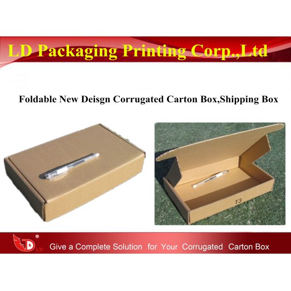 Foldable New Design Corrugated Carton Box,Shipping Box