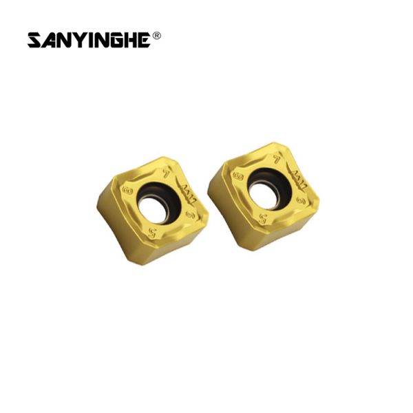 Tungsten Carbide Cnc Machine Tool Insert SNMX1206ANN Cemented High Feed Rate Milling Insert