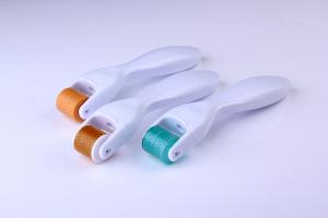 China Multifunction Needle Roller , 200 Titanium Alloy Needles Derma Skin Roller on sale