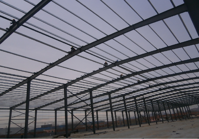 Prefabricated Steel Structure Building Workshop Factory Plant SGS BV CE Approved