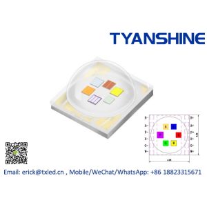 China High Efficiency 3535 SMD 3W LED Diode CREE Chips White For Landscape Lighting wholesale
