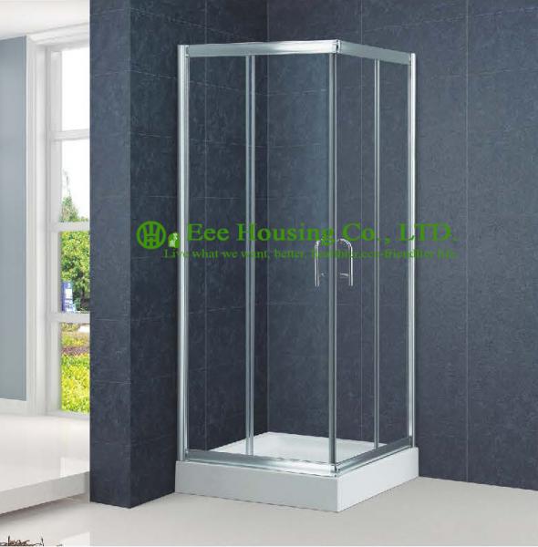 Quality Shower room Aluminum Frame Square Sliding Shower Cabin Interior Glass Doors,Premium Instrument Shower Leak Free Sliding for sale