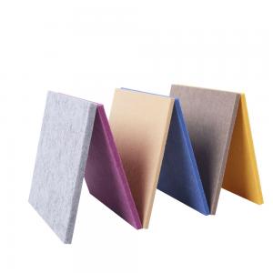 China 100% Polyester Fiber Sound Deadening Wall Panels For Walls wholesale