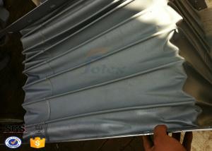 China 300gsm PVC Coated Fiberglass Fabric for Durable Duct Heat Resistant Flexible Duct on sale