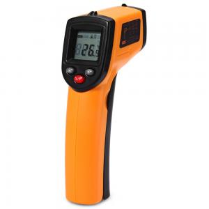China Digital Infrared Thermometer Professional Non-contact Temperature Tester IR Temperature Laser Gun Device Range wholesale