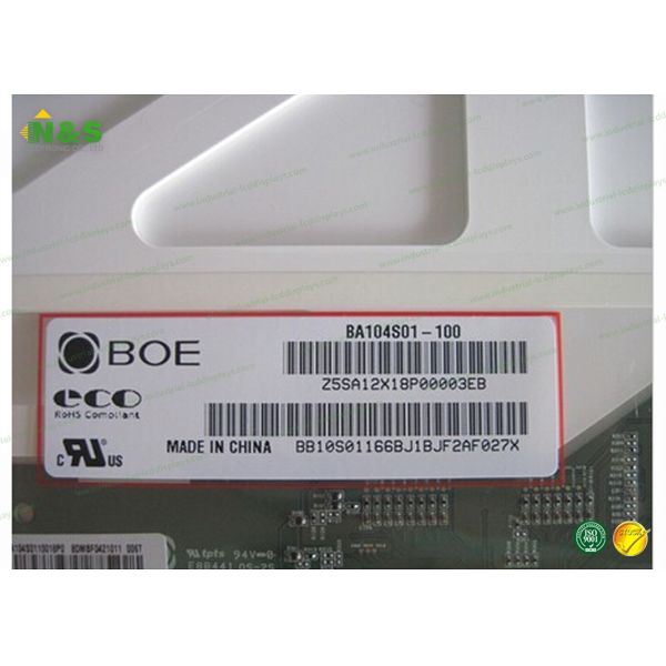 BOE 10.4 inch TFT LCD Screen BA104S01-100 SVGA 800(RGB)*600 TFT LCD Module