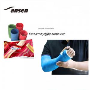 China Fast Moving Hospital Consumer Products  Fiberglass Casting Tape Medical Bone Fracture Use Bandage 4inch 4yards on sale