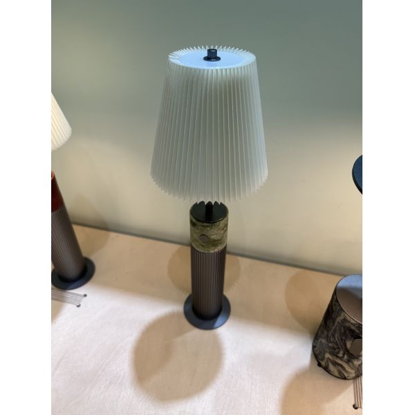 Handcrafted Natural Marble Bedside Lamp Eco Friendly Custom Craft Marble