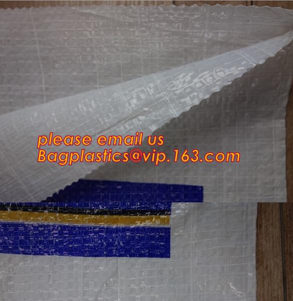 coated or with liner bag for moisture proof, per customer’ s request,construction material, powder and so on. BAGPLASTIC