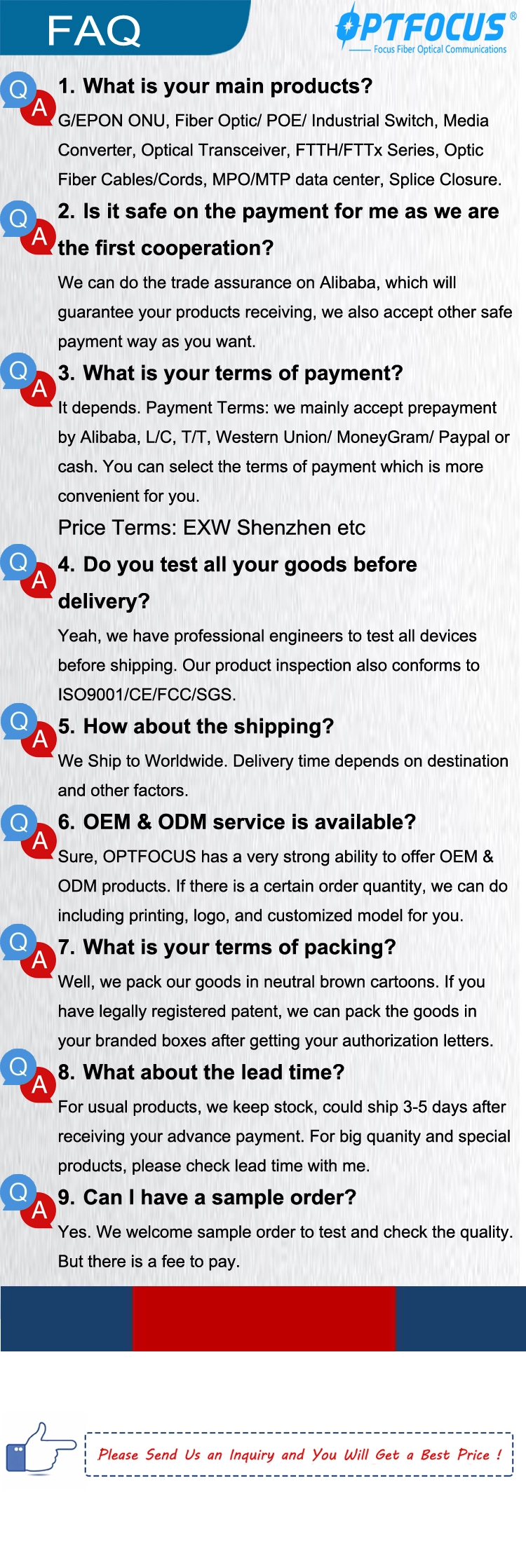 CATV Epon Gepon Onu Network Device RTL Chipset With 1RF CATV VOIP WIFI Port