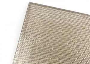 China Copper Glass Laminated Wire Mesh Metal Fabric For Art Glass wholesale