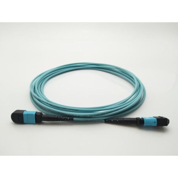 OM3 Elite Loss LSZH MPO MTP Patch Cord 850nm Multimode