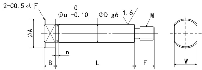 Precision Non Standard Hinge Pin Customized For Automatic Test Machine