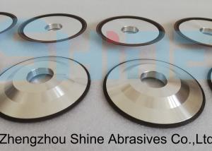 China 4V2 Dish Resin Bond Diamond Wheels For Carbide Saws Face Grinding wholesale