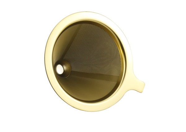 Single Cup Paperless Coffee Dripper Double Layers For Personal , 3.89 X 2.56 Inches