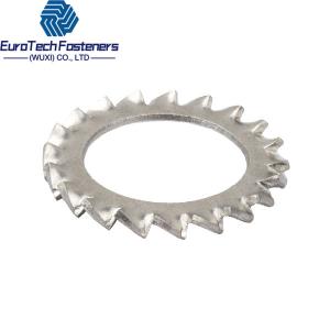 China Star Countersunk Internal External Tooth Lock Washer DIN 6797 A Spring Steel Zinc Plated wholesale