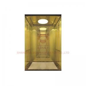 China SN-CD Series Passenger Lift Design Wood Veneer Wall Glass Mirror on sale