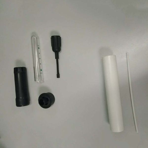 White or Gray and Black Pot Water Level Indicator with 42mm Transparent Tube Length