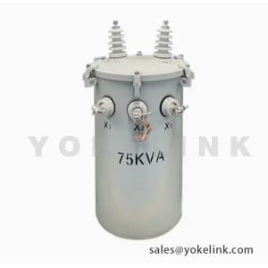 75kVA 12.47kv/600V Single Phase Transformer with UL For Industrial Electricity