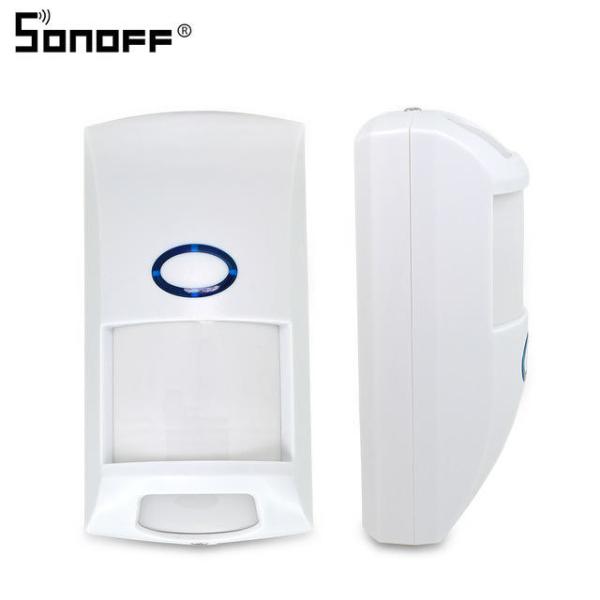 Quality Sonoff Pir2  Smart Motion Sensor Detector 433 mhz Wifi Wireless Alarm Security System For Smart Home for sale