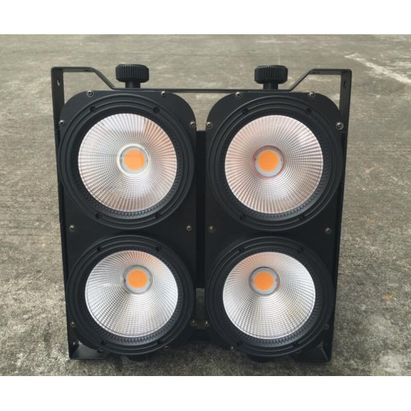 Pure Color 400 Watts COB LED Blinder Light With 4 Eyes And High Strobe Function