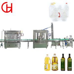 China 3-head Gear Pump Oil Filling Machine for Sealing Labeling and Packing Production Line wholesale