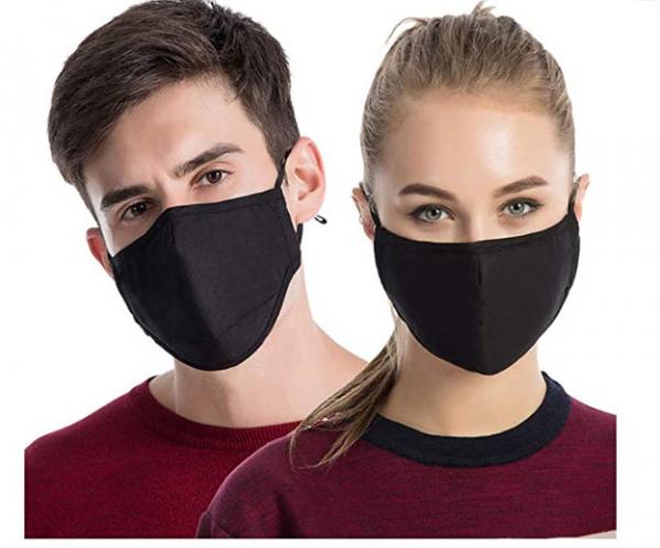 Quality Travel Outdoor  Cotton Face Mask  Hospitals Food Processing Industry Use for sale