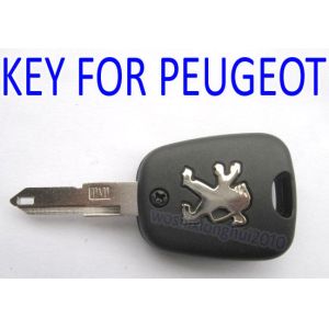 China high quality peugeot 307 replacement auto keys shell with high rigidity wholesale