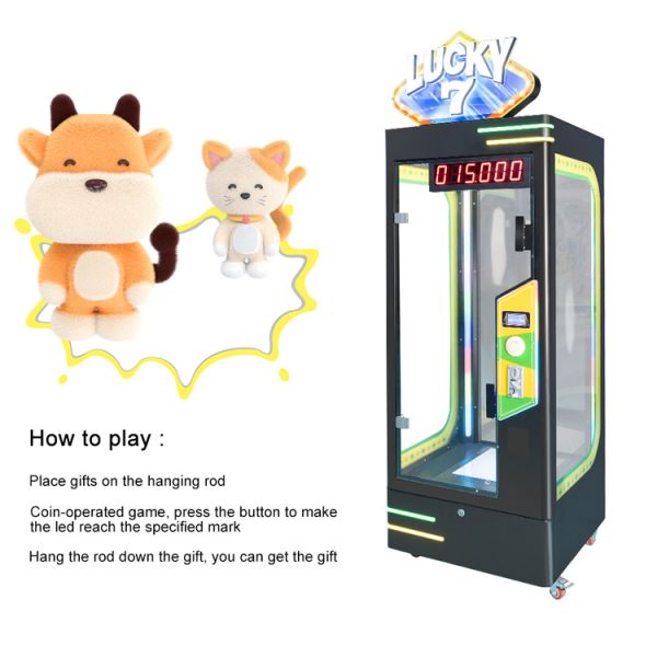 Big Toy Crane Cut The Rope Scissors Game Machine Pink Date Gift Game Cut Prize Machine