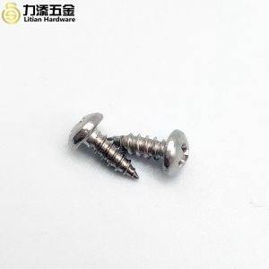 Cross recessed large flat head tapping screws umbrella head tip tail screws